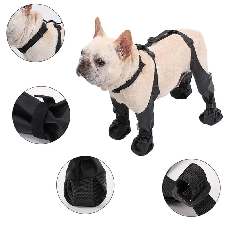 Botitas de Pelo para Perros - Calzado Impermeable Respirable para Pequeños, Medianos y Grandes Caninos - Productos Duraderos para Mascotas — imagen 5