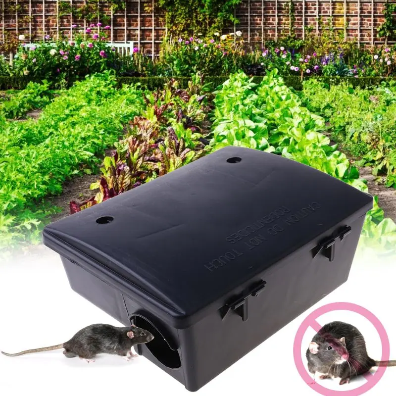 Professional Home Mouse Bait Block Trap Station Box for Case with for Key Trappola per topi Past na krysy — image 2