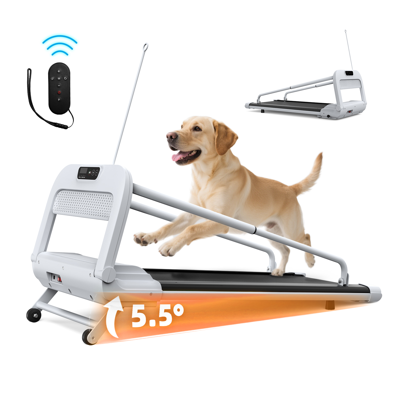 New Quiet Smart Pet Treadmill, Adjustable Speed, Perfect For Small Medium Dogs — image 2