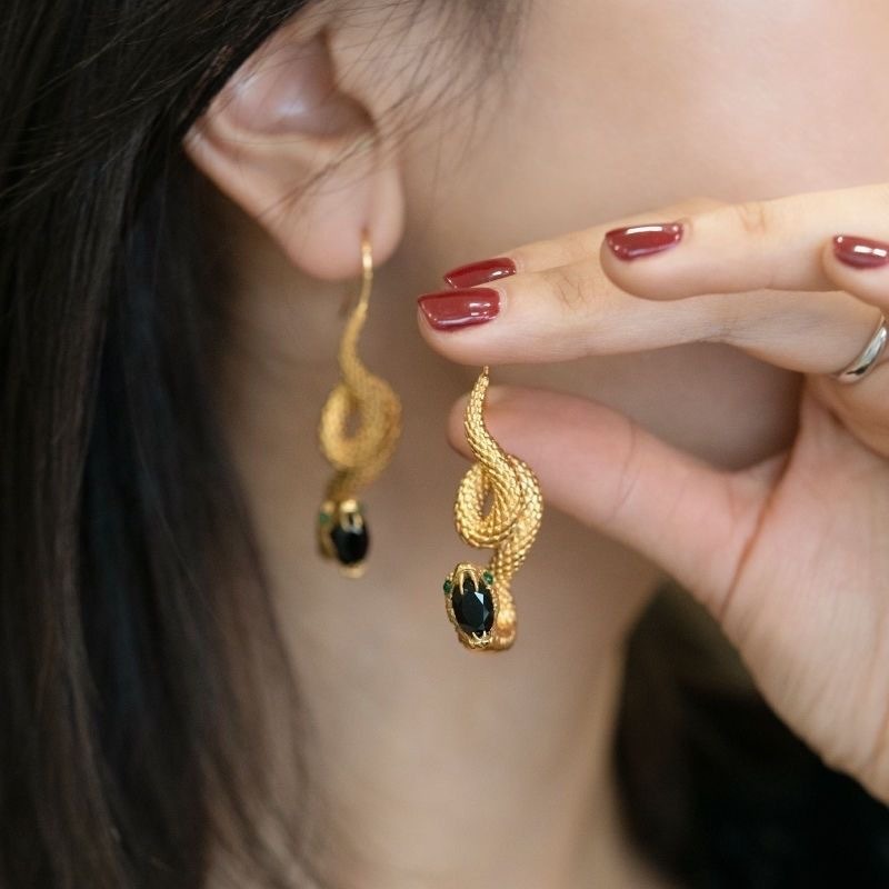 Spiritual Snake Earrings - Women's New Fashion Earrings — image 2
