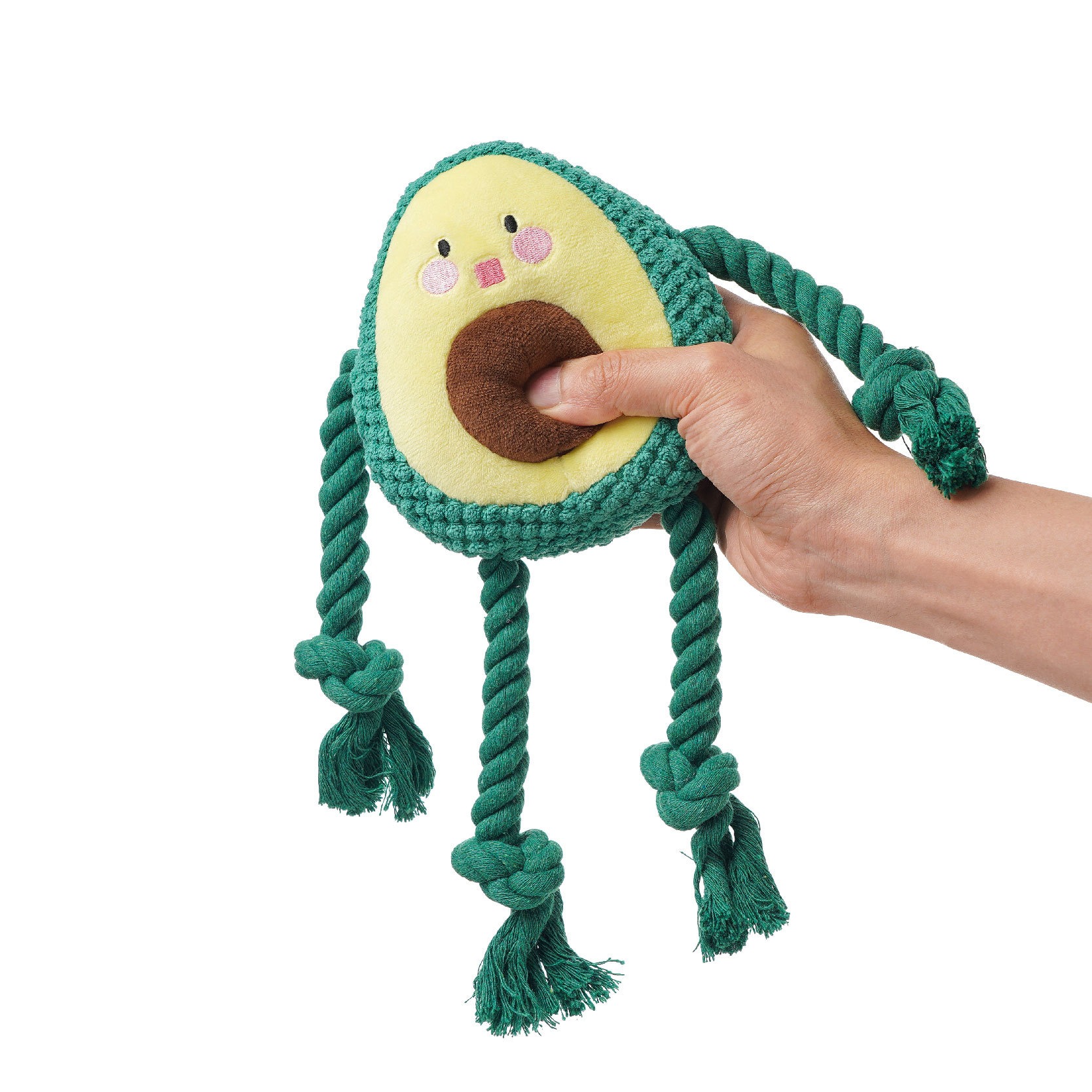Pet toys small medium and large dog toys fruit series interactive voice grinding bite resistant plush dog toys — image 4