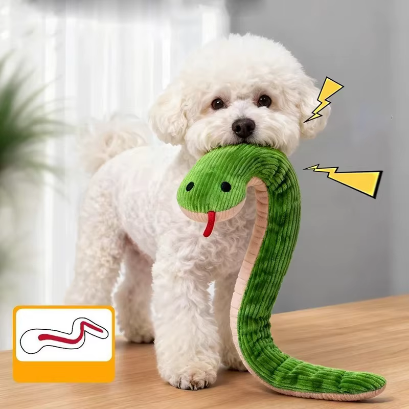 Juguetes Interactivos de Serpiente para Perros y Gatos: Juguetes de Garras para Mascotas Indoras — imagen 1