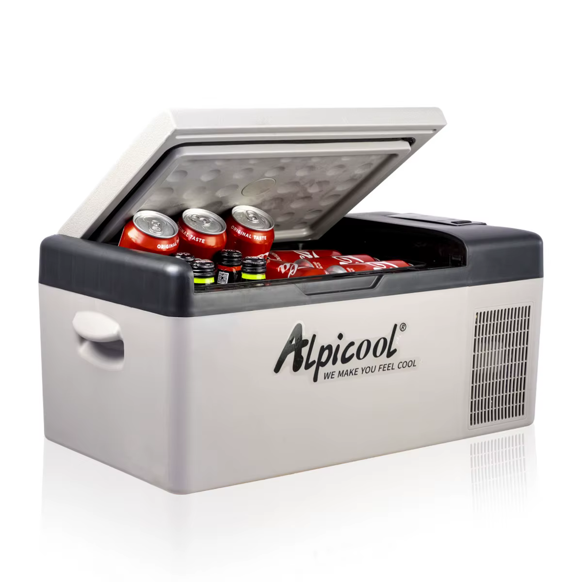 Alpicool C15 Portable Car Freezer, 12 Volt Refrigerator, 16 Quart (15 Liter) Fast Cooling 12V Car Fridge -4℉~68℉, Car Cooler — image 1