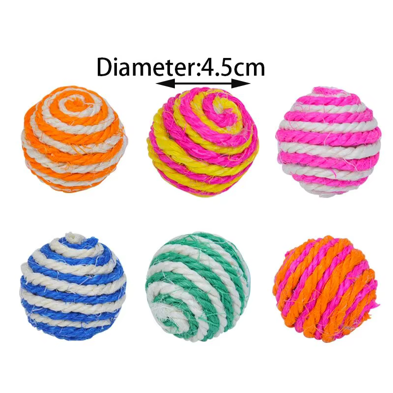 4 Pelotas Interactivas para Mascotas, Juguetes para Gatos, Gatitos y Perros, para Entrenamiento, Juego y Masticar (Color Aleatorio) — imagen 3