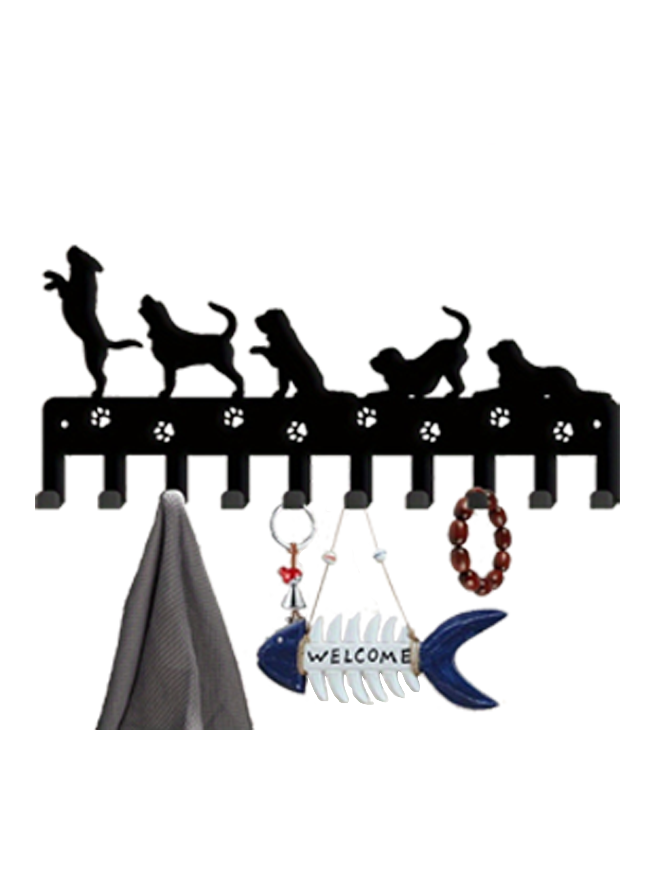 Llavero Vertical Inspirado en Animales - Organizador Vertical Desmontable para Cualquier Espacio — imagen 1