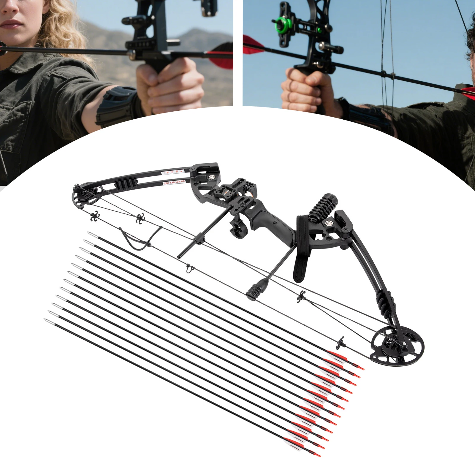 Arco Compuesto para Caza con Longitud de Tiro 24-29.5'' y Peso de Tiro 30-55 Lbs - 310 fps — imagen 1