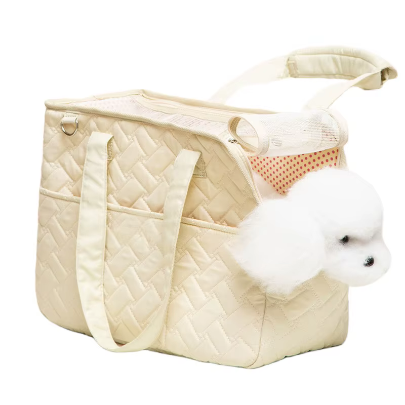 Mochila para Mascotas Portátil, Bolsa de Viaje Respirable para Perros y Gatos Pequeños, Mochila Manual para Viajes con Capacidad 6.5Kg — imagen 1
