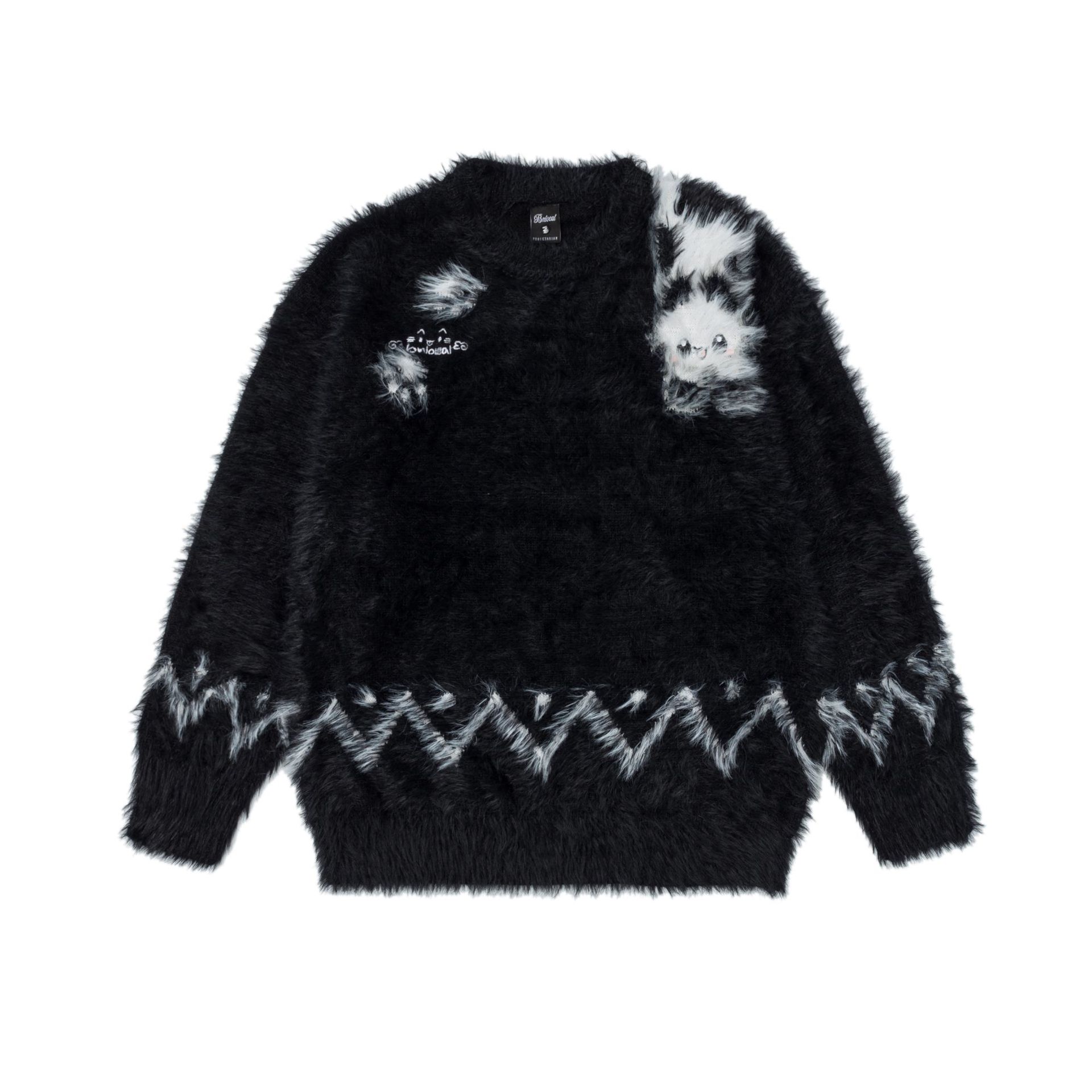Fel Island Cat Jacquard Sweater — image 8