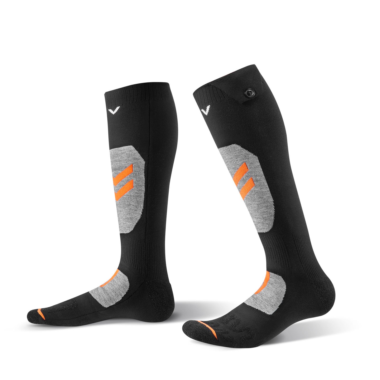 Heated Socks, 5000mAh Battery Powered, Rechargeable Heating Socks With 4 Heating Levels, Electric Heated Sock With APP Control For Men Women, Foot Warmer For Hunting Riding Camping Hiking — imagen 1
