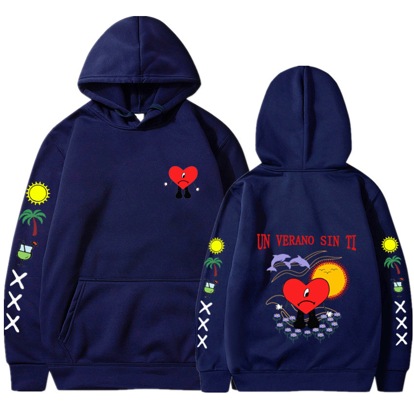 Bad Bunny Un Verano Sin Ti Album Graphic Hooded Unisex Sweatshirt — image 17