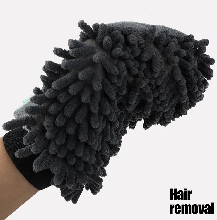 Pet shower gloves, dog double-sided cleaning, massage, shower brush, cat grooming, massage brush, pet supplies — image 3