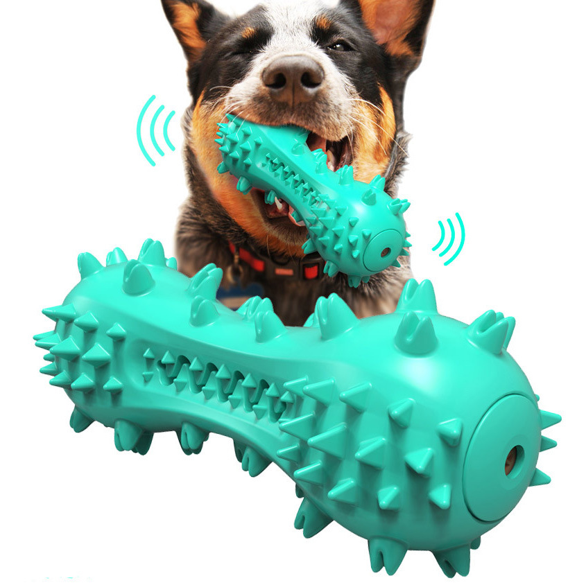 Dog Toothbrushes Dog Voice Molar Sticks Resistant To Gnawing Teeth Cleaning Bones Pet Toys — image 1