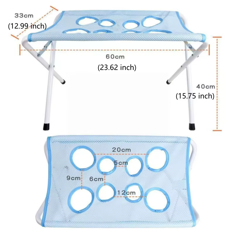 Pet Grooming Hammock for Dog & Cat, Foldable Pet Bathing with Stand，Dog Grooming Hammock, Quick Drying Mesh Material — image 4