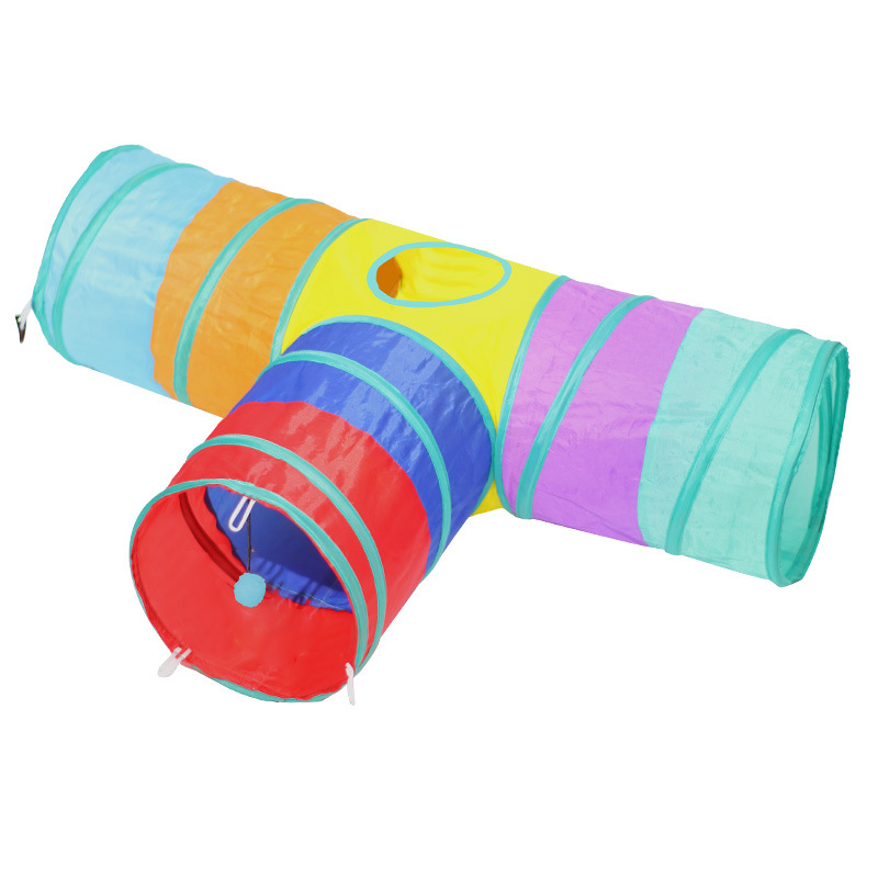 New Cat Tunnel Foldable Pet Climbing Path Cat Toys — image 6