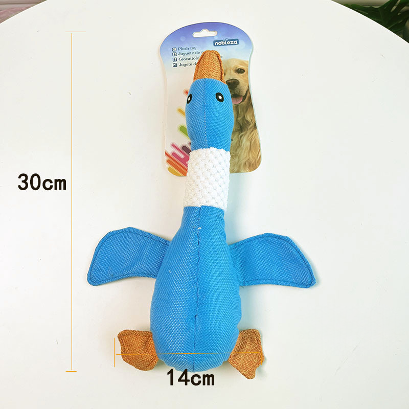 Dog Plush Toys For Large Dogs Durable Dog Squeaky Toys With Squeaker Stuffed Duck Dog Toys Dog Chew Toys For Small Medium And Large Breed Puppy Chew Toys For Teething — image 3