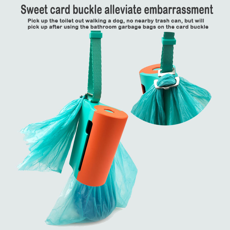 Dispensador de Bolsas de Basura para Mascotas con Luz LED — imagen 2