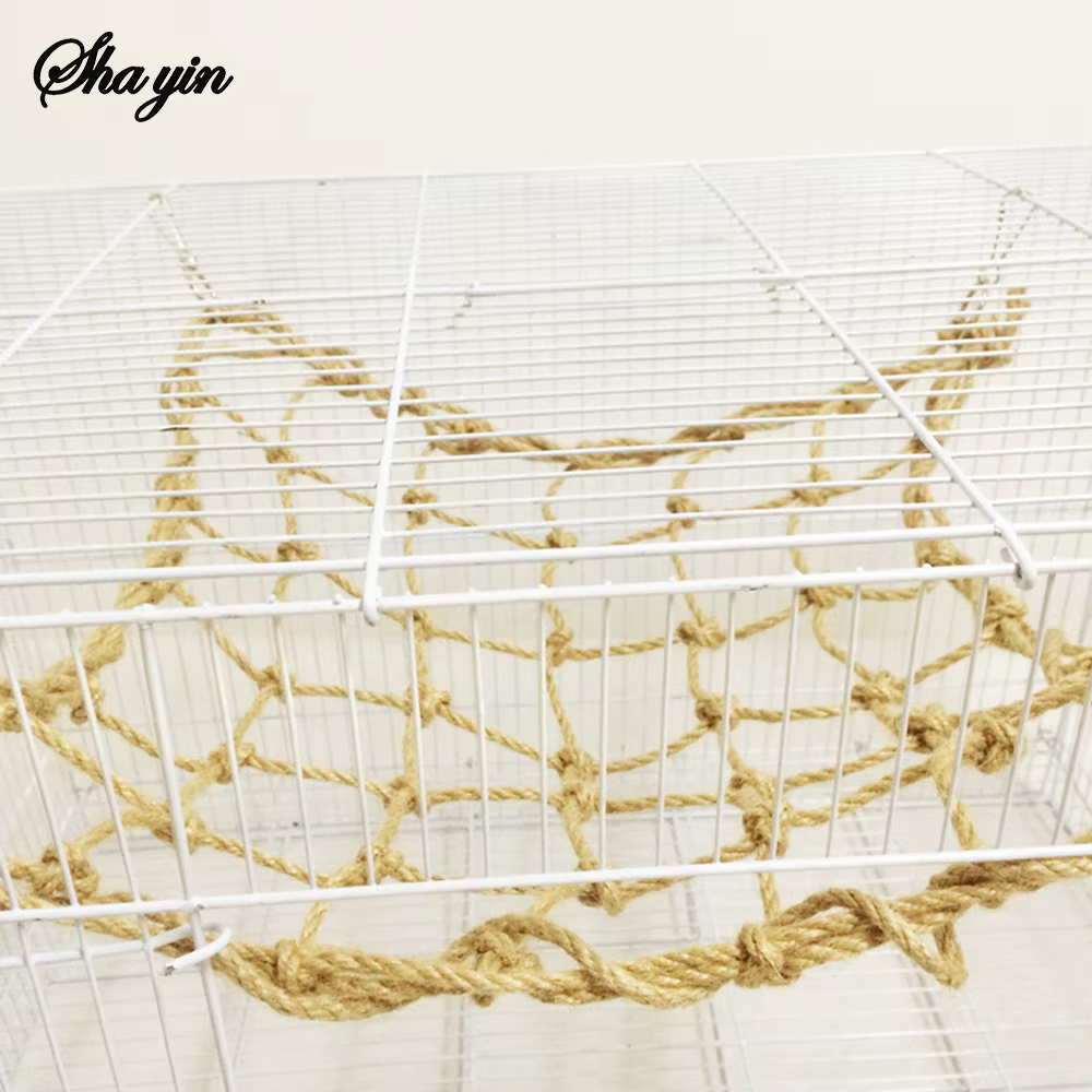 Bird Toy Parrot Rope Climbing Net Bird Supplies Gnawing Toy Parrot Adventure Toy — image 6