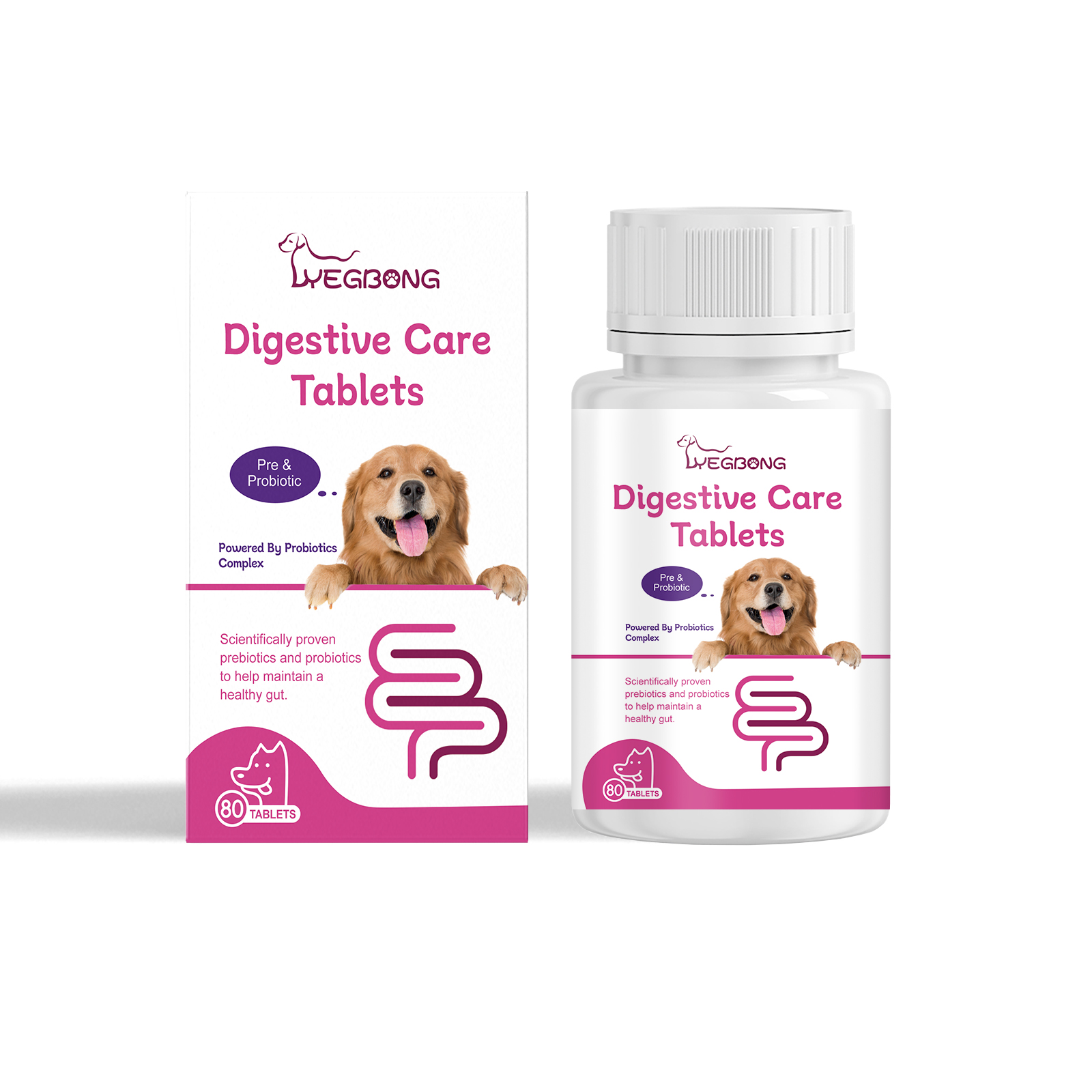 Dog Probiotic Tablets To Improve Intestinal Health, Balance Digestion And Absorption Of Pet Nutritional Supplements — image 3