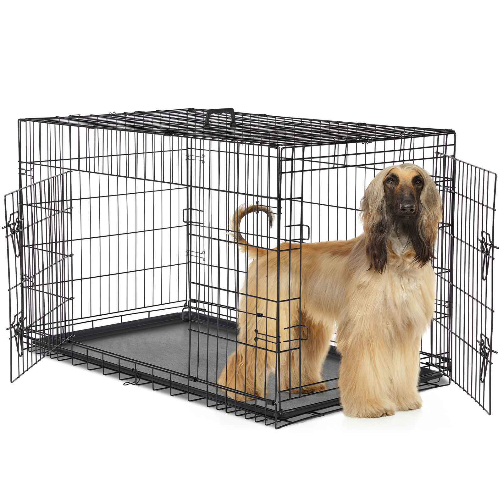 Jaula para Perros con Dos Puertas — imagen 3