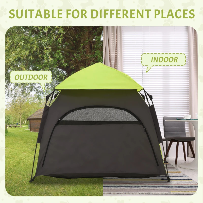 Tenda de Camping para Perros PawHut - Para Perros Grandes y Extra Grandes, Tenda Portátil con Bolsa de Transporte para Playa, Jardín, Hogar — imagen 3
