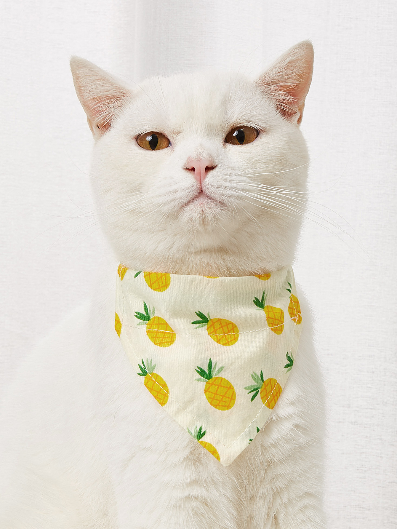 Pet Supplies Pet Saliva Towel Cartoon Pet Dog Collar Cat Triangle Towel Collar Pet Triangle Towel — image 1