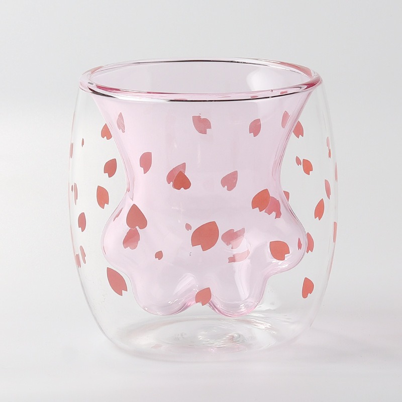 Taza de Café con Imagen de Manitas de Gato Rosadas en Forma Cómica — imagen 7