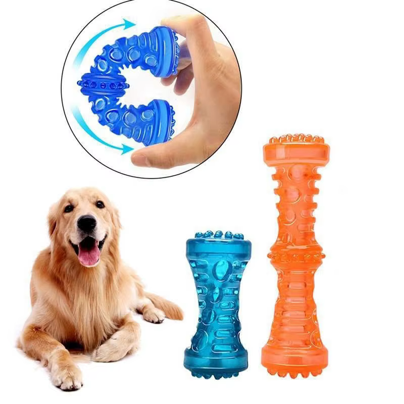 Osito de Goma para Perros Grandes con Sonido - Fuerte y Resistente a Mordeduras - Juguetes para Mascotas — imagen 1