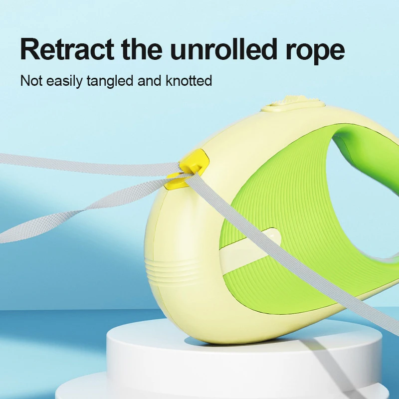 3m Pet Leash For Small Dogs Cat Automatic Retractable Nylon Durable Walking Lead Puppy Outdoor Travel Pet Products 1pcs — image 4