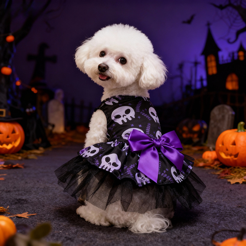 Pet Halloween Costume Magic Cloak for Dogs and Cats — image 1