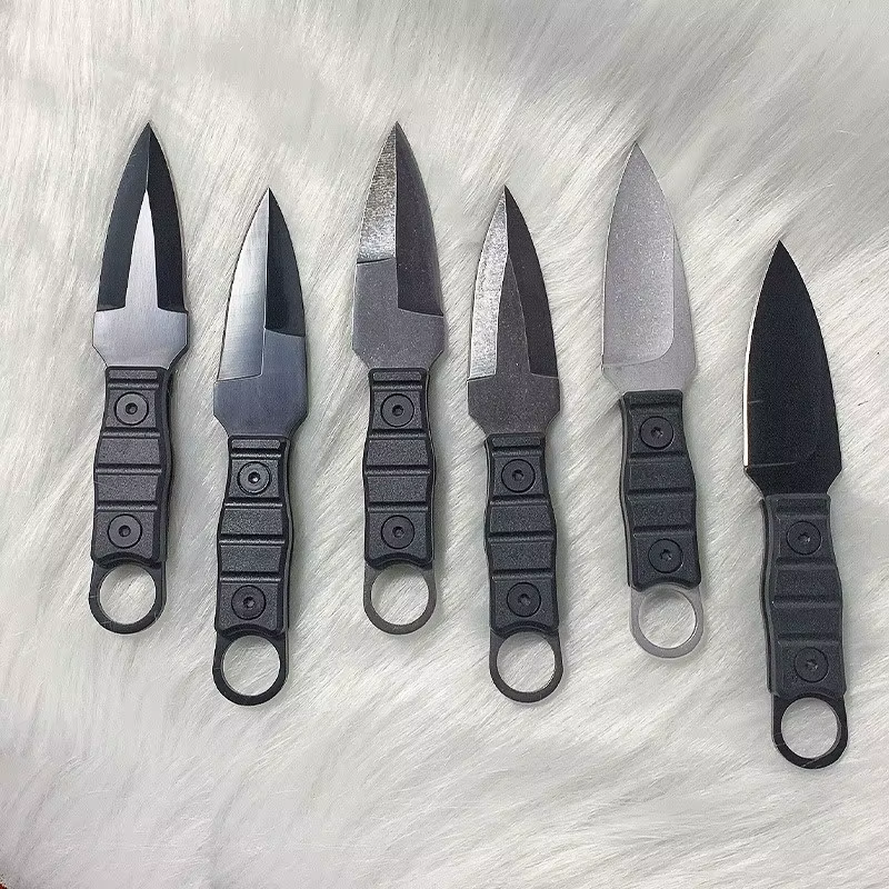 Professional Outdoor Survival Knife, EDC Fixed Blade with Sheath - High Hardness D2 Steel for Camping, Hunting & Self-Defense — image 3