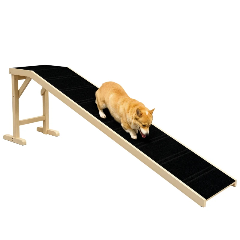 Dog Ramp For Bed, Pet Ramp For Dogs With Non-Slip Carpet And Top Platform — imagen 7