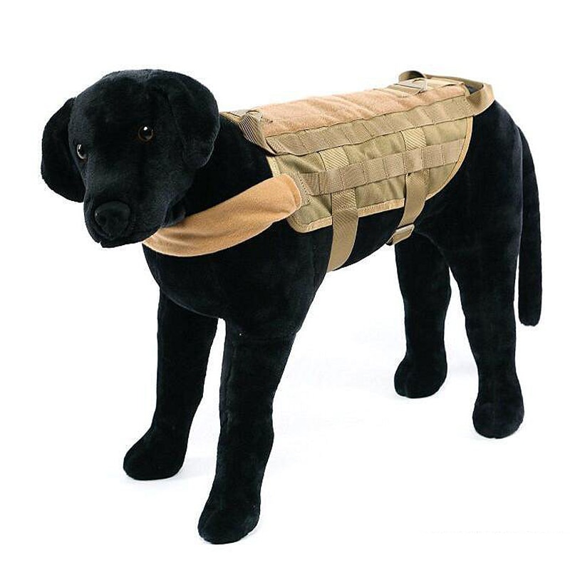 K9 Tactical Military Dog Clothes Adjustable Hunting Vest Harness Molle Vest Waterproof Combat Training Harness Dog Equipment — image 6