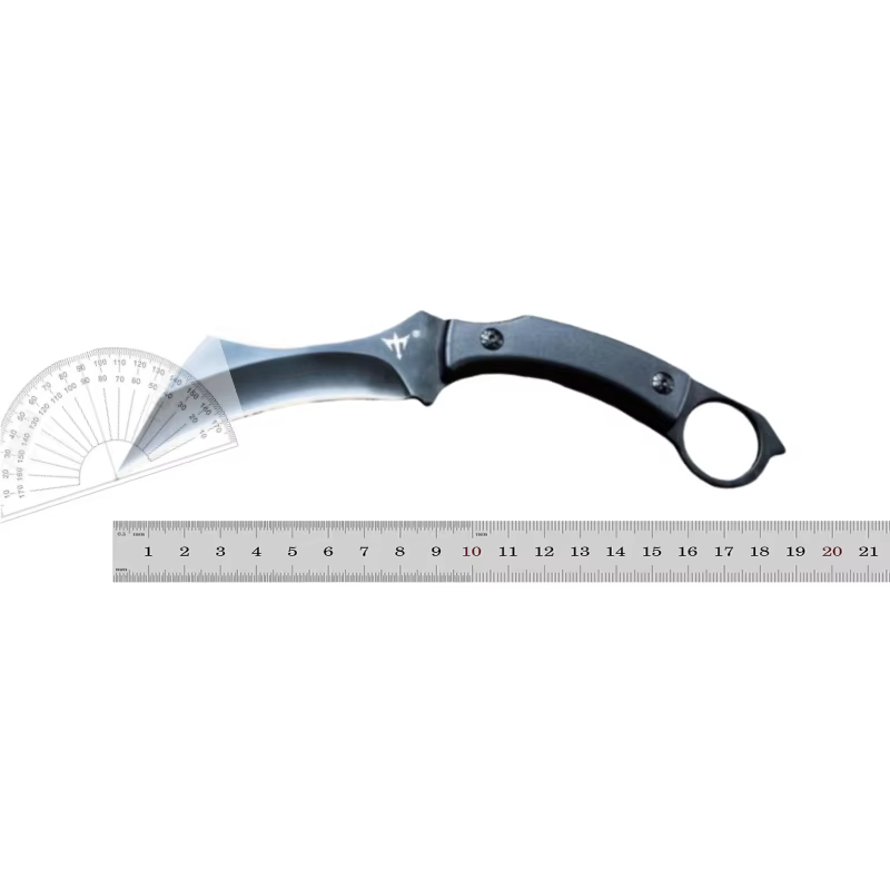 Outdoor camping knife, wilderness straight knife, popular long knife, high hardness claw — image 6