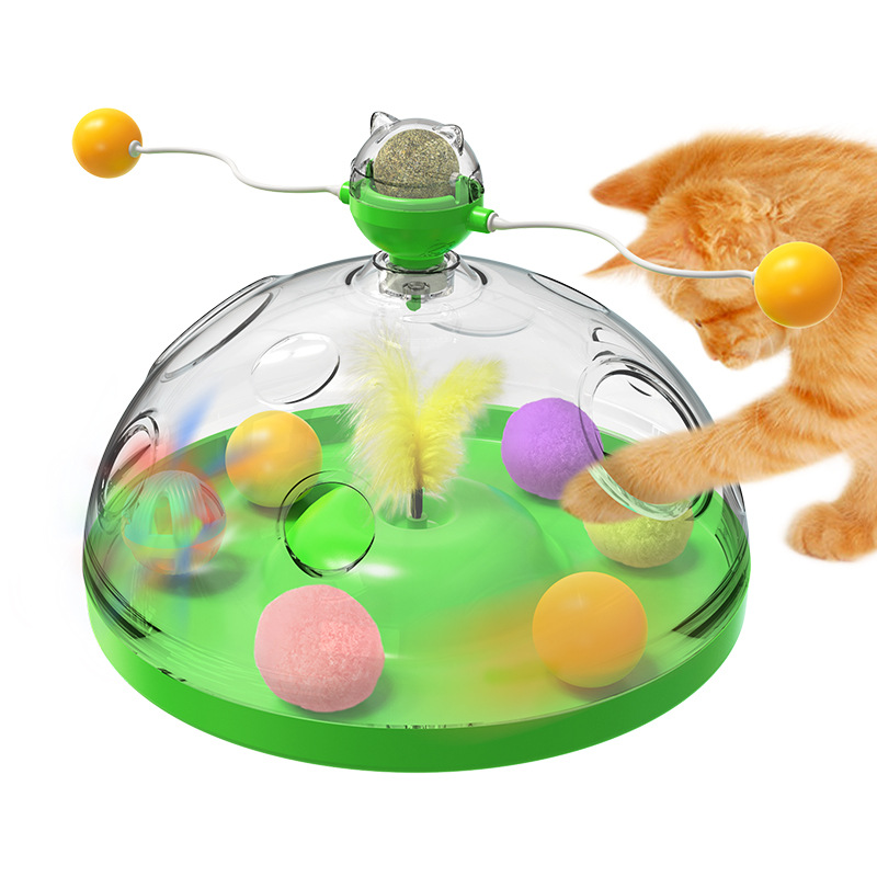 Gato Juguetes de Viento con Menta - Caja de Tesoro Divertida para Gatos — imagen 3