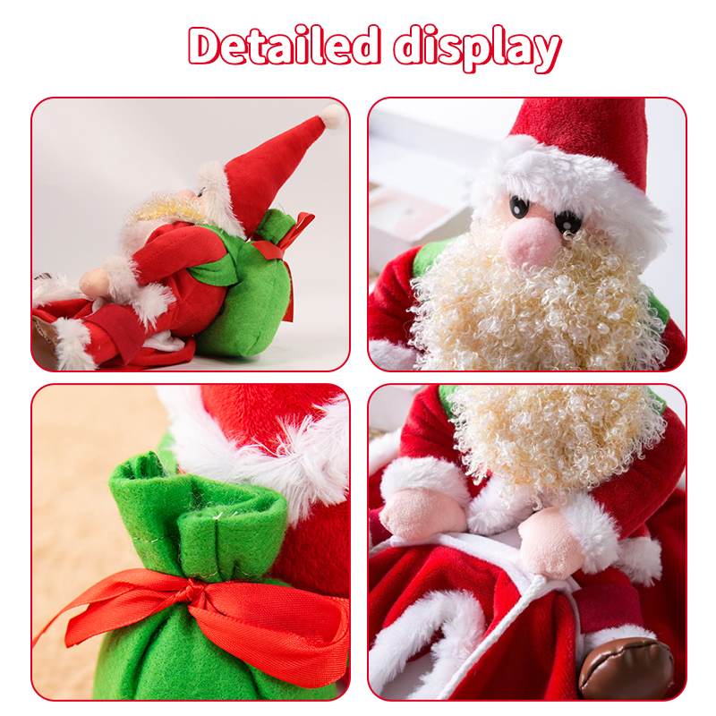 Disfraz de Navidad Divertido para Perros - Santa en un Vestido para Pequeños y Grandes Canes | Regalo de Fiestas y Año Nuevo — imagen 4