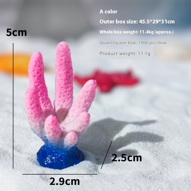 Decoración de Acuario Mini Coral para Tanques Pequeños DIY — imagen 6