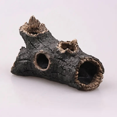 Decoración de Acuario en Miniatura - Árbol Seco Resina con Cangrejos — imagen 2