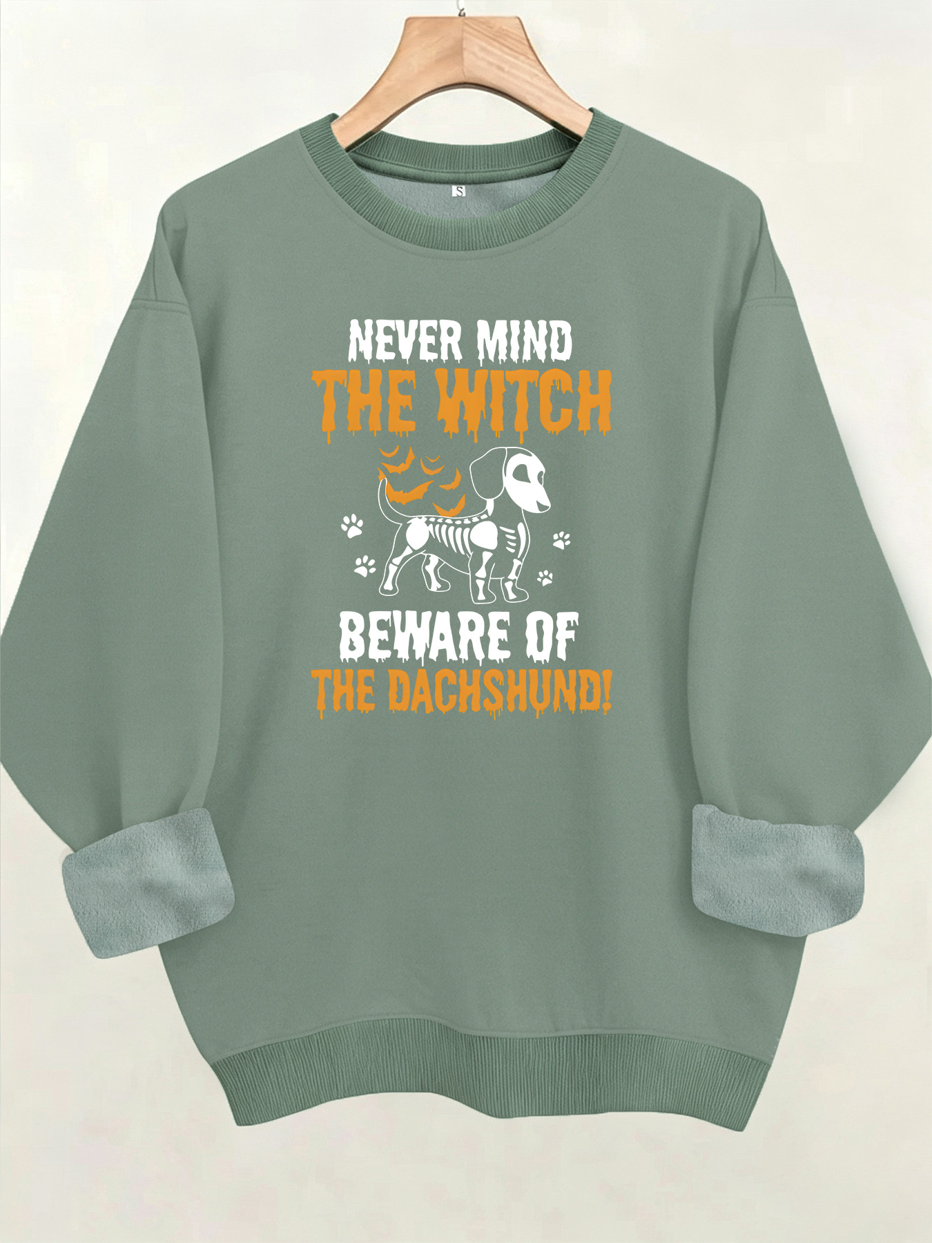 Sausage Dog Skeleton Hoodie — image 9