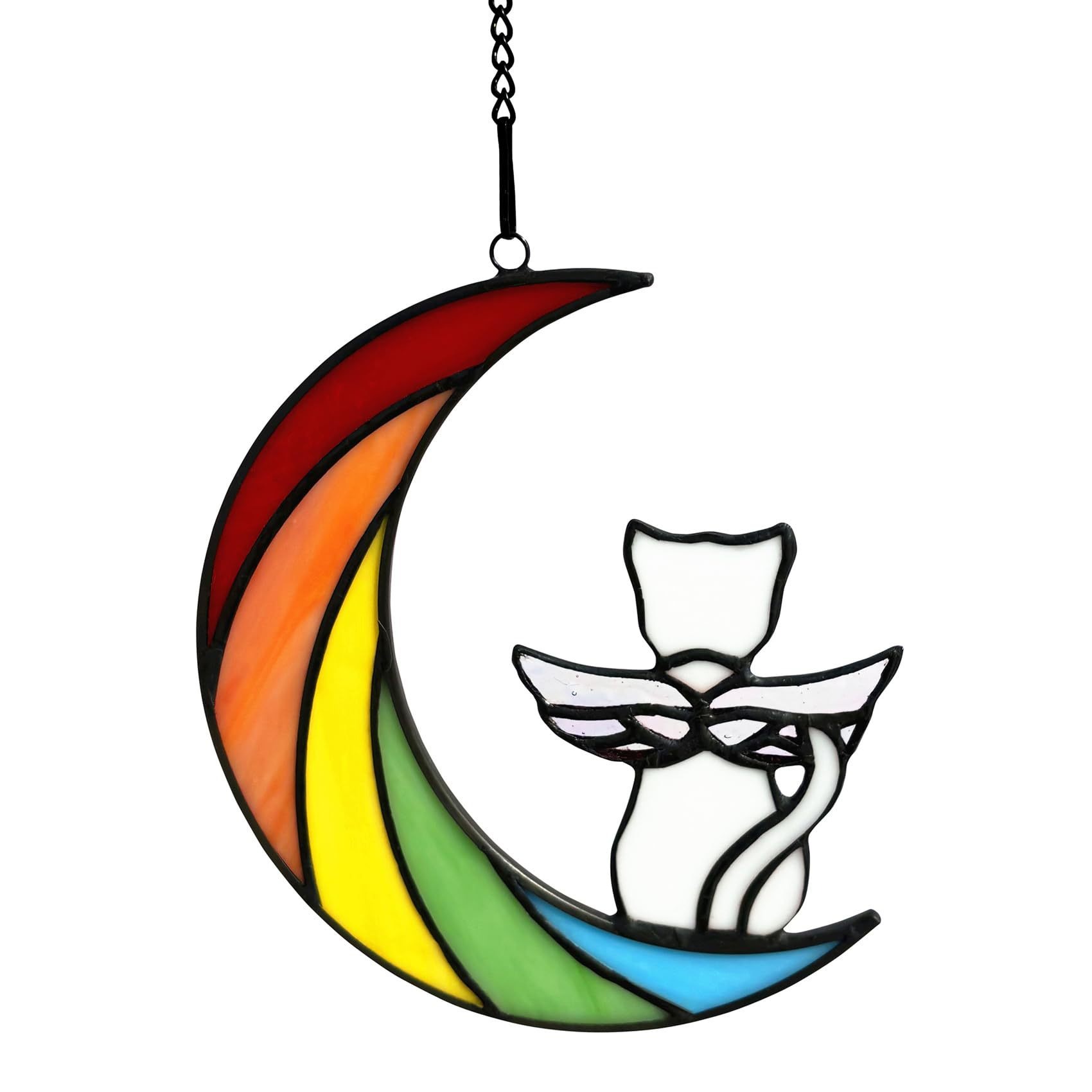 Cat enthusiast commemorative gift cute cat acrylic flat home window wall outdoor decoration pendant — image 4