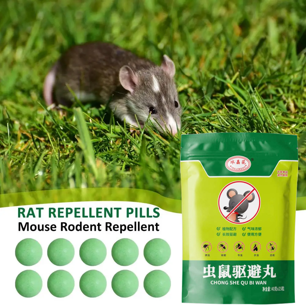 10 Pcs Peppermint Mice Repel Mouse Repeller Balls Mint Mice Repeller Fly Control Pouches for Outdoor Mouse Rats Squirrel — image 2