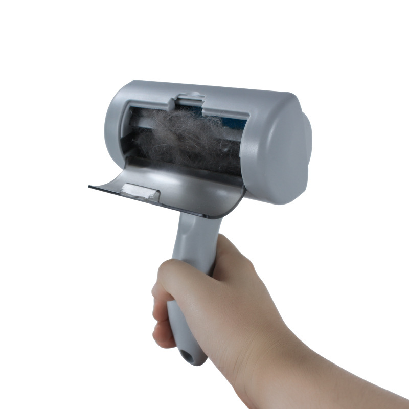 Pet Hair Remover Sticky Brush Clothes Sheets Car Sticky Brush Cat and Dog Hair Remover Pet Hair Removal Brush — image 4