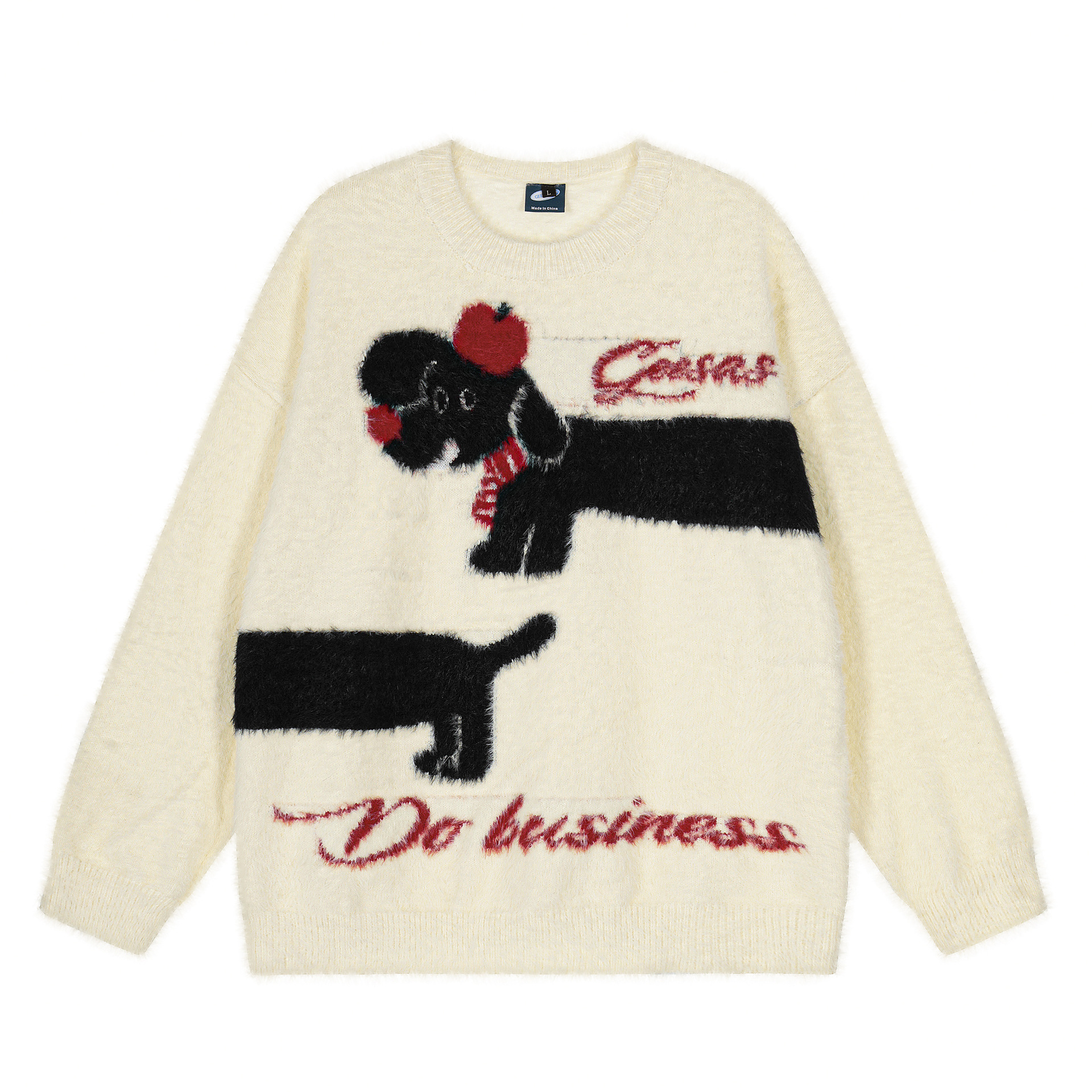 Sausage Dog Jacquard Sweater — image 1