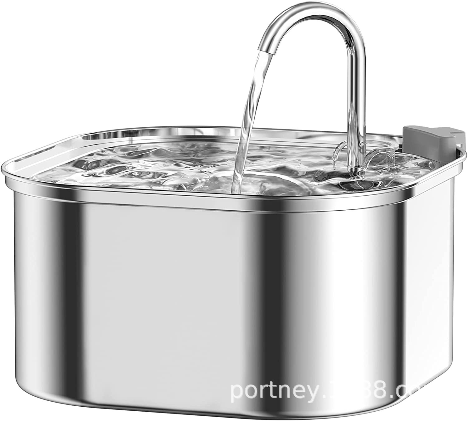 Stainless Steel Faucet Pet Water Dispenser — image 4