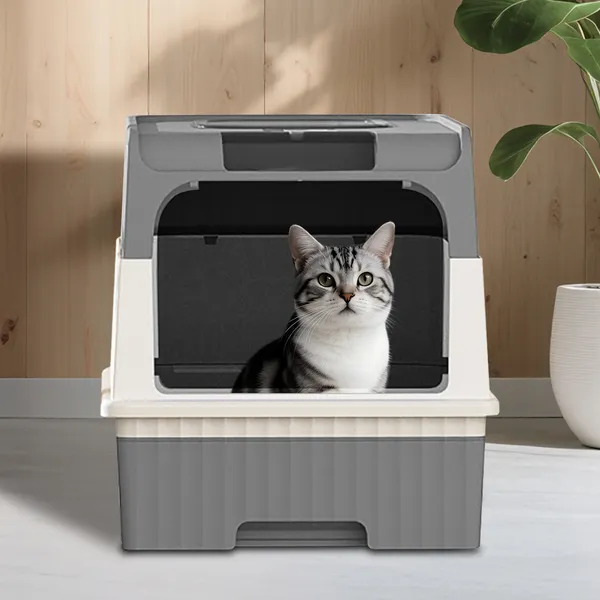 GreyMagic Cube: Caja de Arena para Gatos Inteligente - Libre de Manos, Vida Pura y Limpieza Automática, Diseño Silencioso, Preferido para Familias con Múltiples Gatos — imagen 3