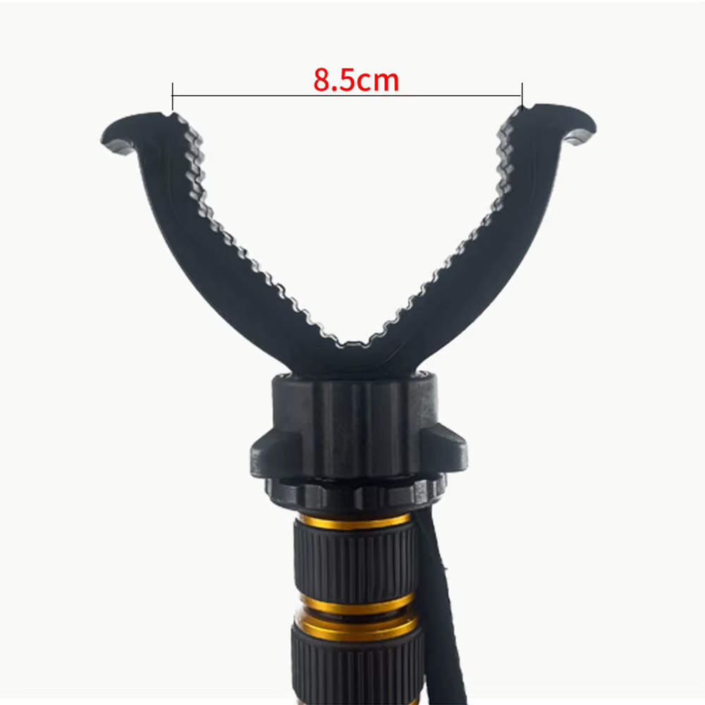 Trípode Portátil de Aluminio para Exteriores, Universal, Retráctil, de Liberación Rápida, Soporte para Caza y Camping con Cabezal en V — imagen 6