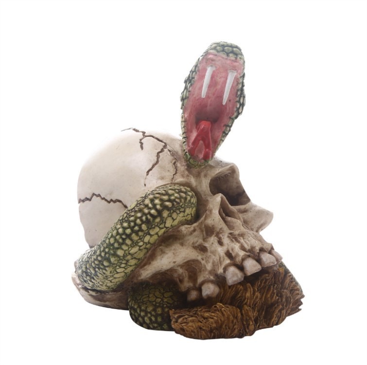 Snake animal skull model resin skull handicraft ornaments — image 6