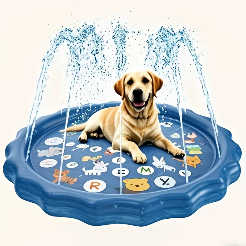 Baño para Mascotas al Aire Libre de Alta Resistencia con Función de Aspersión de Agua - Suavizante Antideslizante para Perros — imagen 2