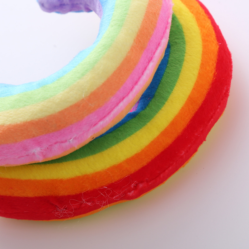 Pet Supplies Cat Toy Rainbow Bridge Pillow with Catnip and Cat Mint — image 3