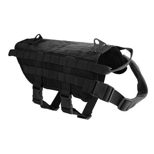 K9 Tactical Military Dog Clothes Adjustable Hunting Vest Harness Molle Vest Waterproof Combat Training Harness Dog Equipment — image 7