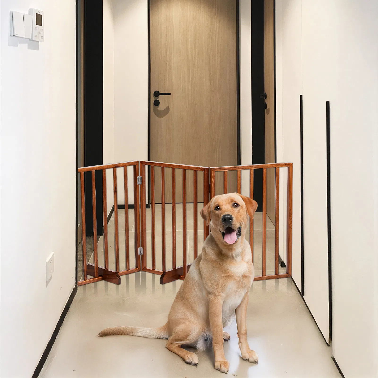 The Wooden Dog Fence Brown — image 2